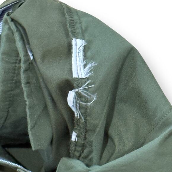 J. Crew Womens Slim Boyfriend Chino Ankle Length Pants Size 28 Army Green - Picture 6 of 11